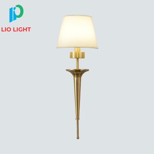 Đèn tường đồng lio lắp cầu thang