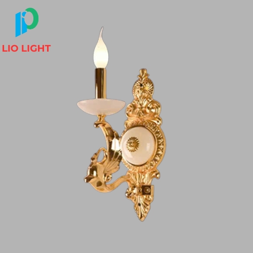 Đèn tường đồng nến cao cấp lio