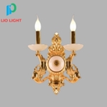 Đèn tường nến đồng cao cấp liolight