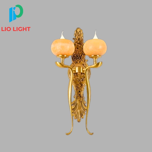 Đèn Tường Nến Đồng Cao Cấp Sang Trọng Trong Nhà | Lio 1006