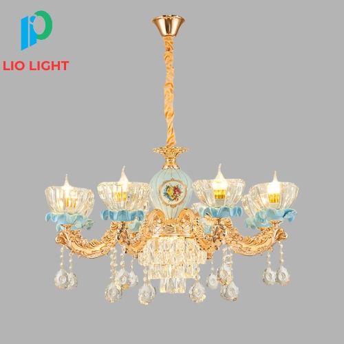 Đèn chùm tân cổ điển liolight