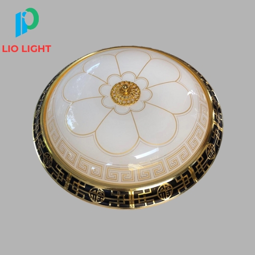 Đèn Mâm Ốp Trần Cổ Điển Phòng Ngủ, Phòng Khách, Ban Công | Lio M316