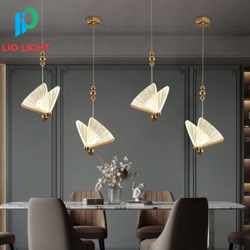 Đèn Thông Tầng Hình Con Bướm Hiện Đại | Lio TT905