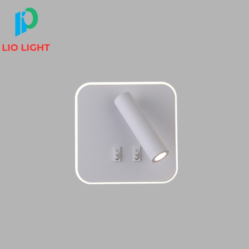 Đèn LED Đọc Sách Gắn Tường Hiện Đại Phòng Ngủ Khách Sạn, Homestay, Resort | Lio 2298