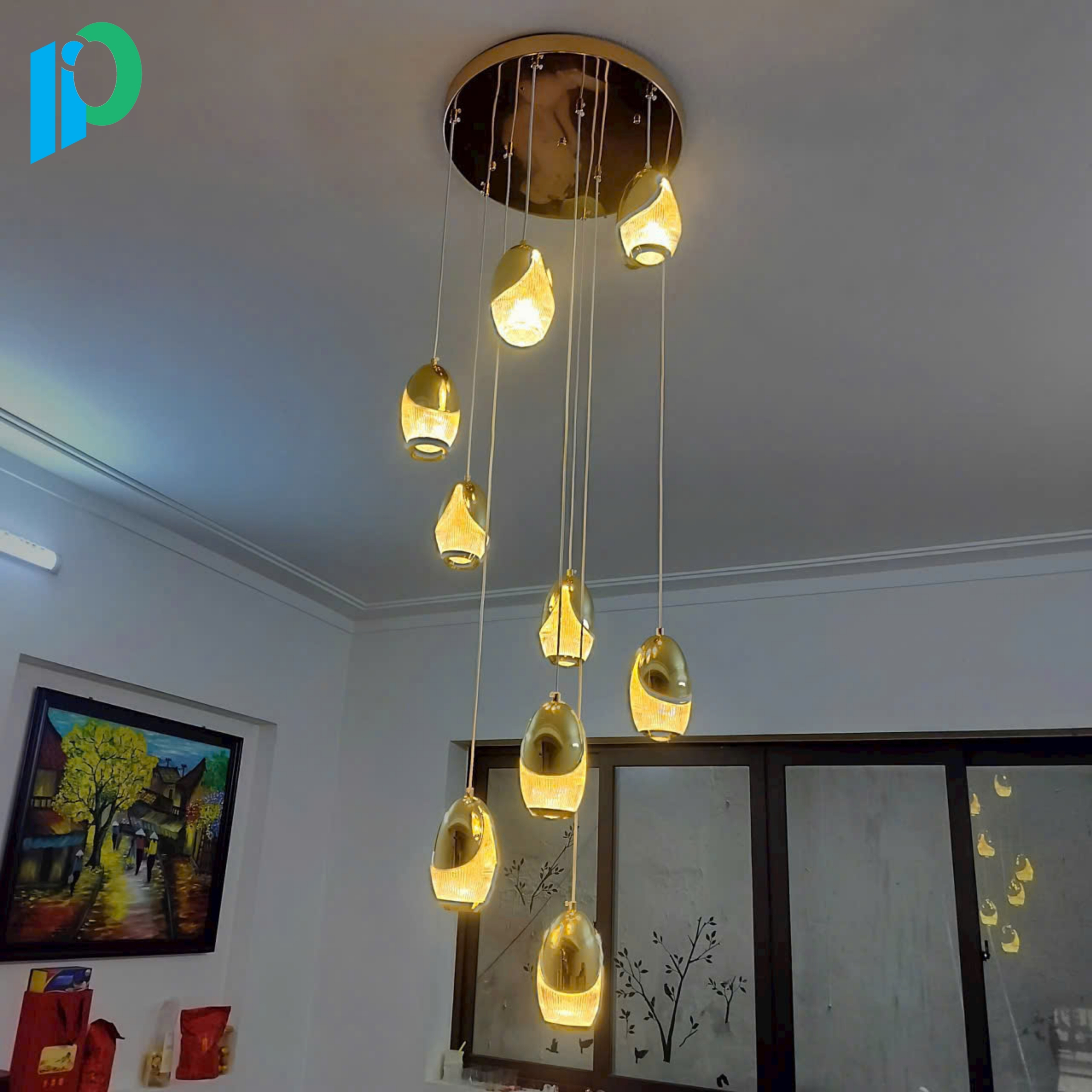 Đèn Thả Thông Tầng Hiện Đại Cao Cấp Sang Trọng – Lio TT918