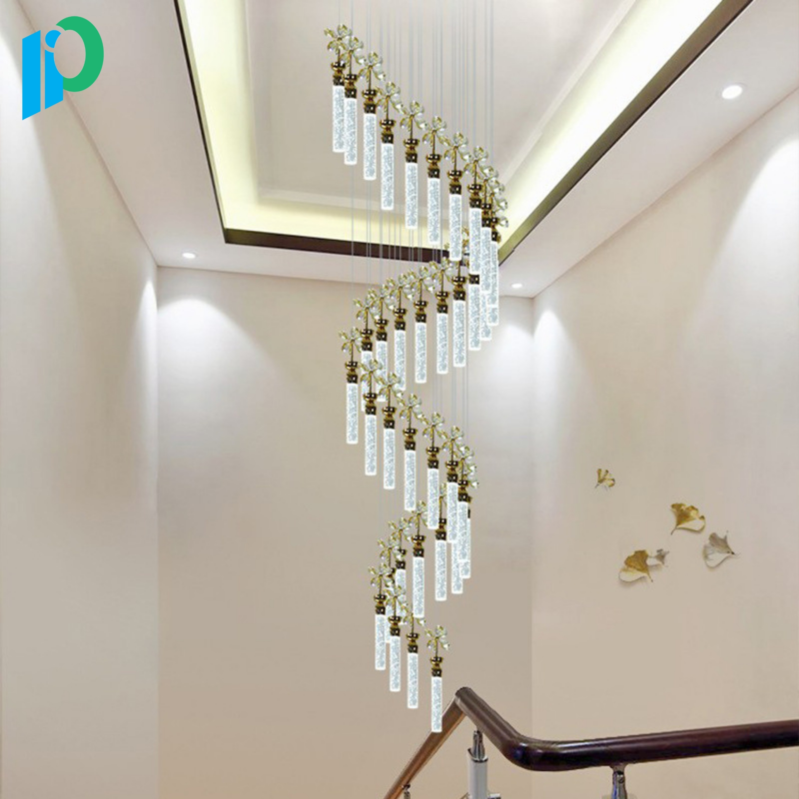 Đèn Thả Thông Tầng Hiện Đại Cao Cấp Sang Trọng – Lio TT915