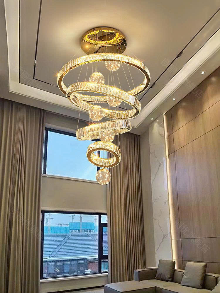 đèn thả trần thông tầng