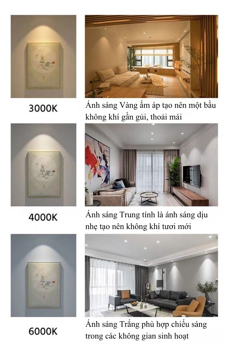 Anh sáng Đèn âm trần Spotlight Liolight