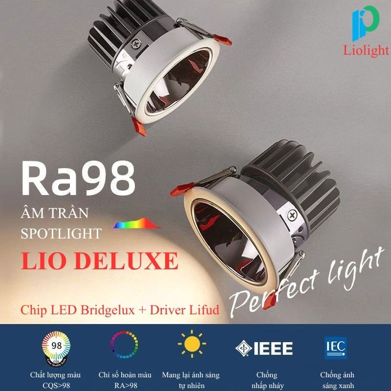 Đèn âm trần Spotlight Liolight cao cấp